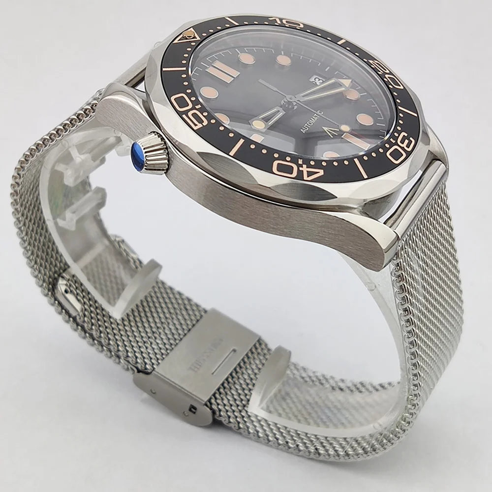 OUMASHI 007 best selling 42mm ceramic bezel waterproof Super luminous sapphire glass NH35 automatic Men's Diving Watch Reloj
