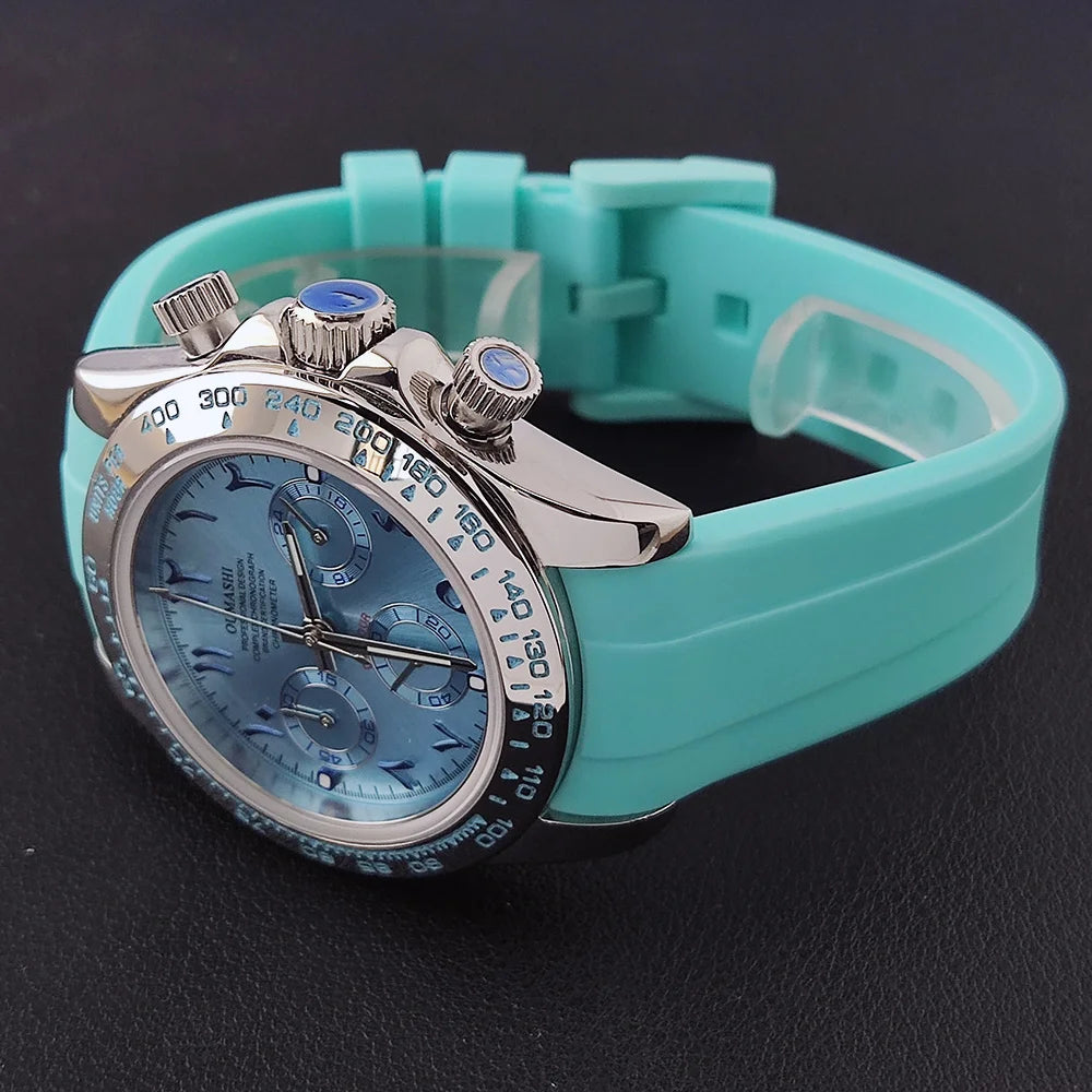 39.3mm VK Series 63 watch Men's watch Arabian Dial Men's watch Luxury Quartz watch VK63 Sport Chronograph Sapphire Glass watches