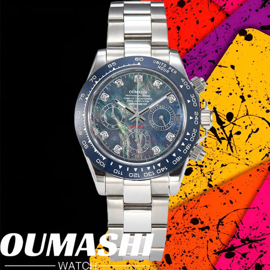 VK63 watches 39.3mm Luxury Watch Men's Chronograph New Men's watch Business Watch Men's VK63 Men's Chronograph Waterproof 10ATM