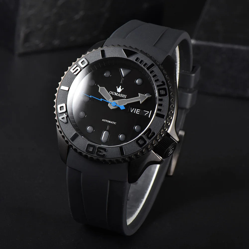 Luxury Watches Men 41.5mm SKX007 NH36 Automatic Mechanical Watch Sapphire Mirror Waterproof Stainless Steel Diving