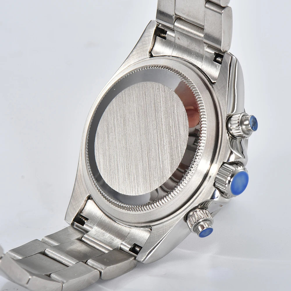 customized VK63 Watch Chronograph Sapphire glass stainless steel waterproof case gemstone case Men sports watch VK63 Watch dial