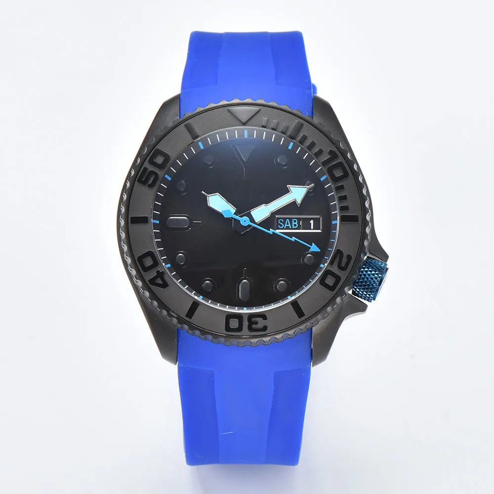 Luxury Watches Men 41.5mm SKX007 NH36 Automatic Mechanical Watch Sapphire Mirror Waterproof Stainless Steel Diving