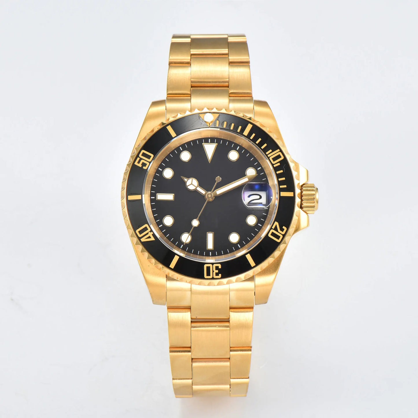 OUMASHI Yacht Watch 40MM Luxury automatic mechanical watch NH35 Automatic Dating Sport Diving c3 watch for men