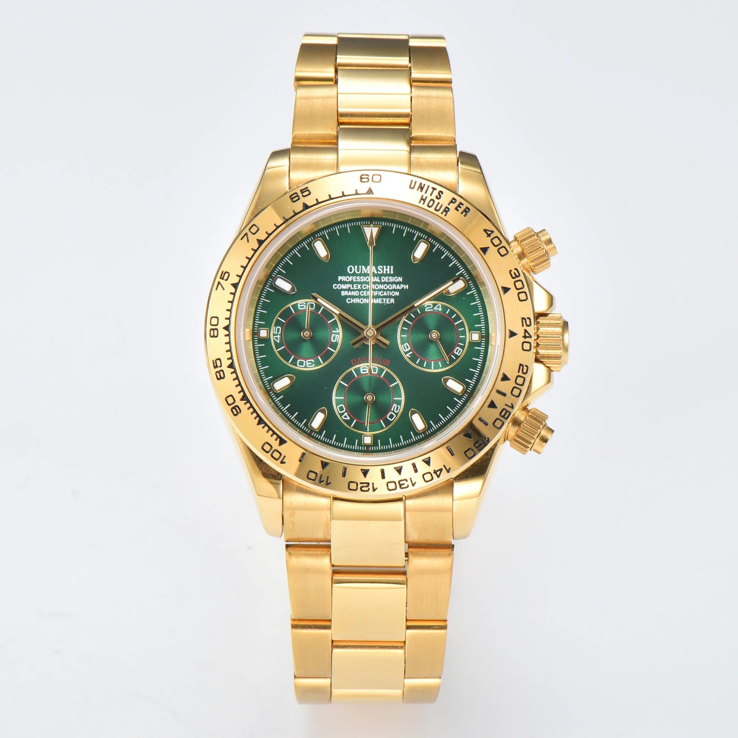 39.3mm Luxury Watch Men's Chronograph New Men's watch Business Watch Men's VK63 Men's Chronograph watch VK63 Waterproof 10ATM