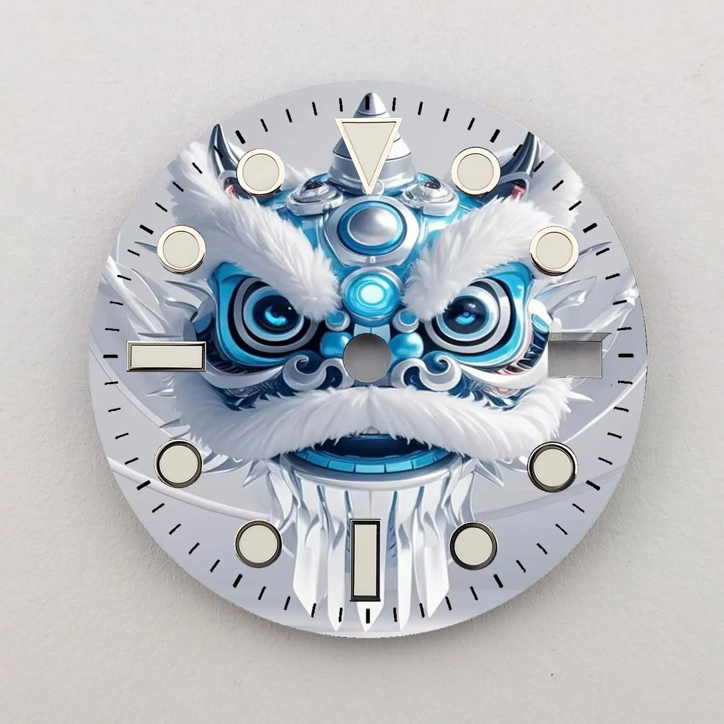 28.5mm watch dial NH35 dial custom dial color printed watch components compatible with NH35/36/ pt5000 movements