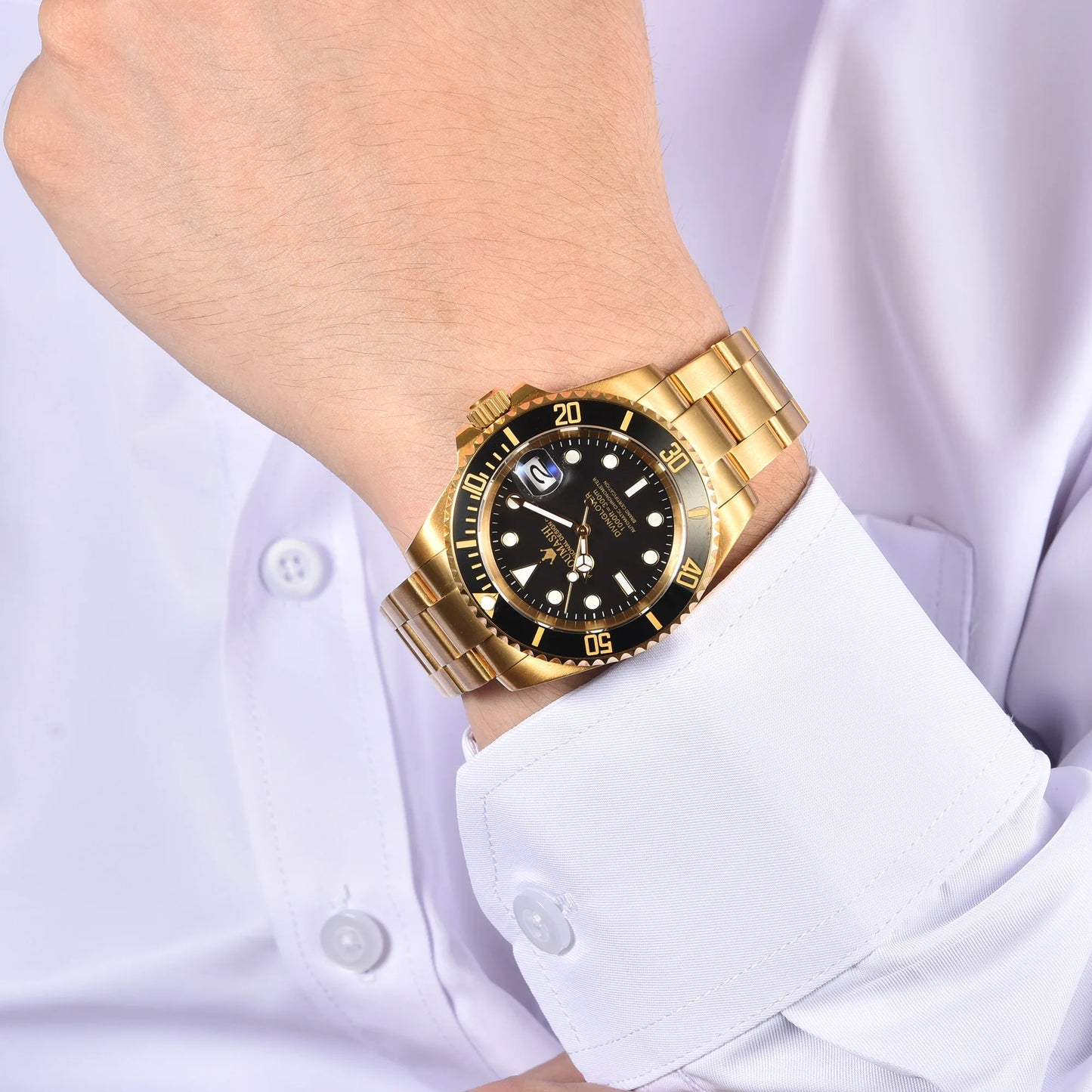 OUMASHI Yacht Watch 40MM Luxury automatic mechanical watch NH35 Automatic Dating Sport Diving c3 watch for men