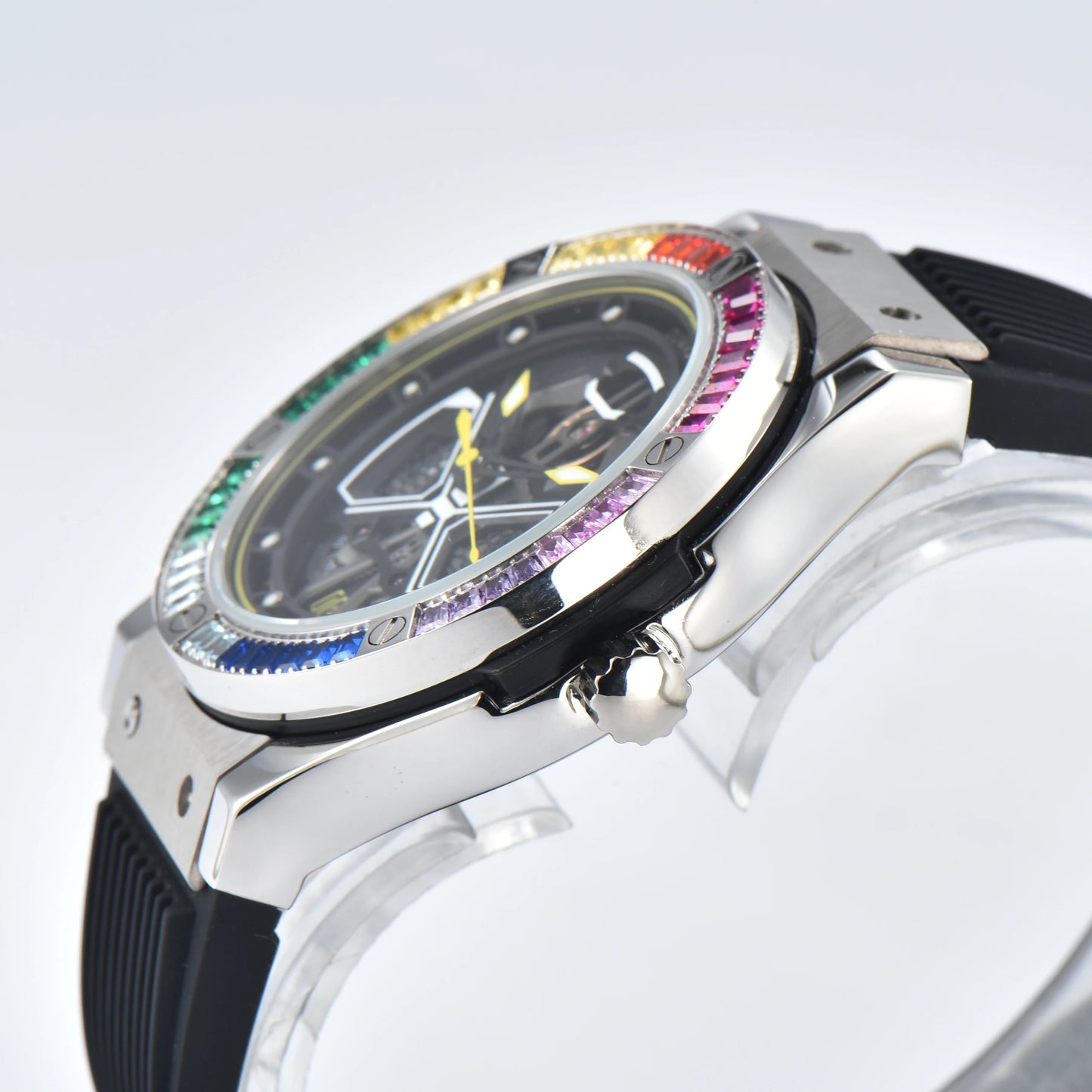 Luxury MITOTA8215 44.5mm Light Style Mechanical Watch 316L Stainless Steel Luminous Automatic Mechanical Waterproof Watch 10BRA