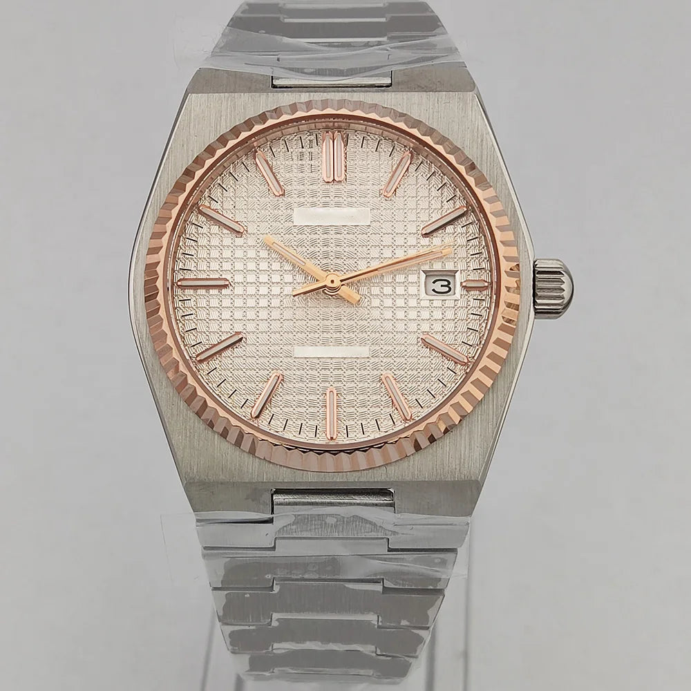 NEW WATCH player's NH35 Fashion Men's Automatic Mechanical Watch Luxury Sapphire AR Coating Stainless Steel Waterproof 10 Bar