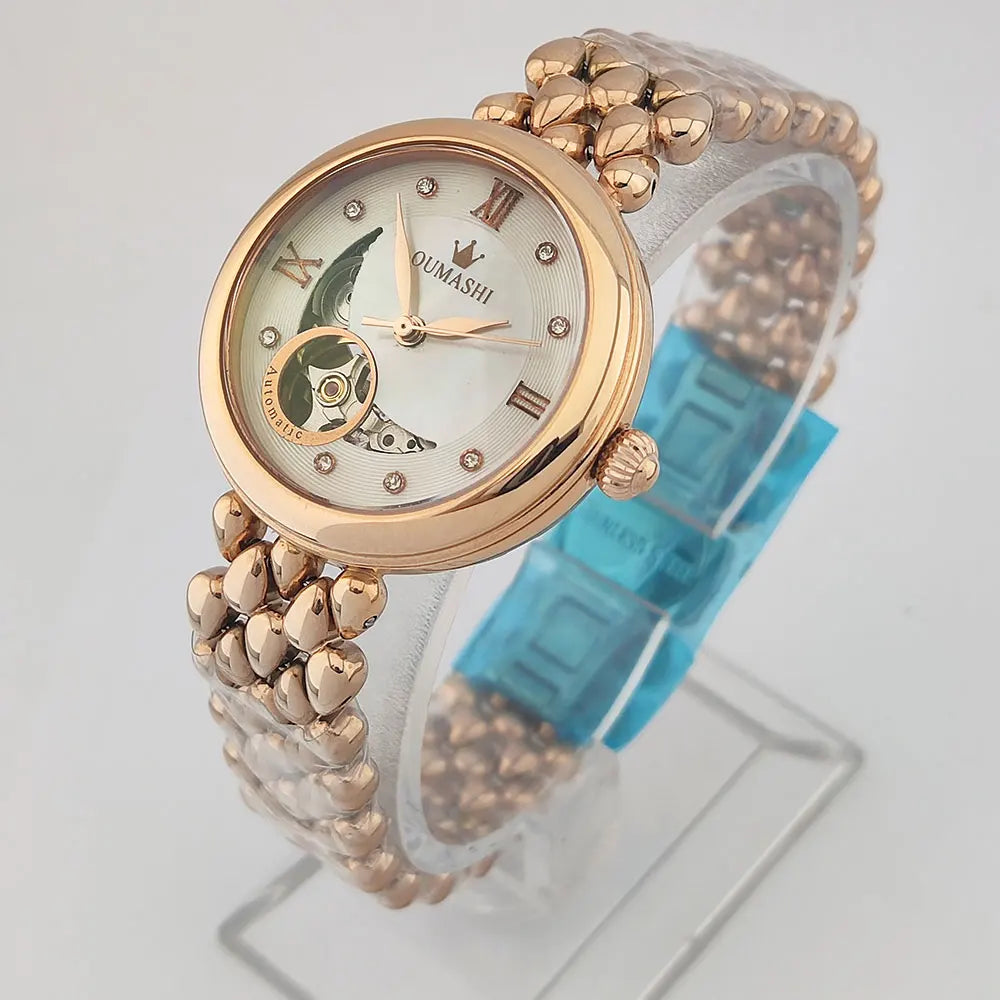 Luxury Fashion Women's Wristwatch Watch For Women Mechanical watch Ladies Elegant Gift Waterproof  5ATM Clock Reloj