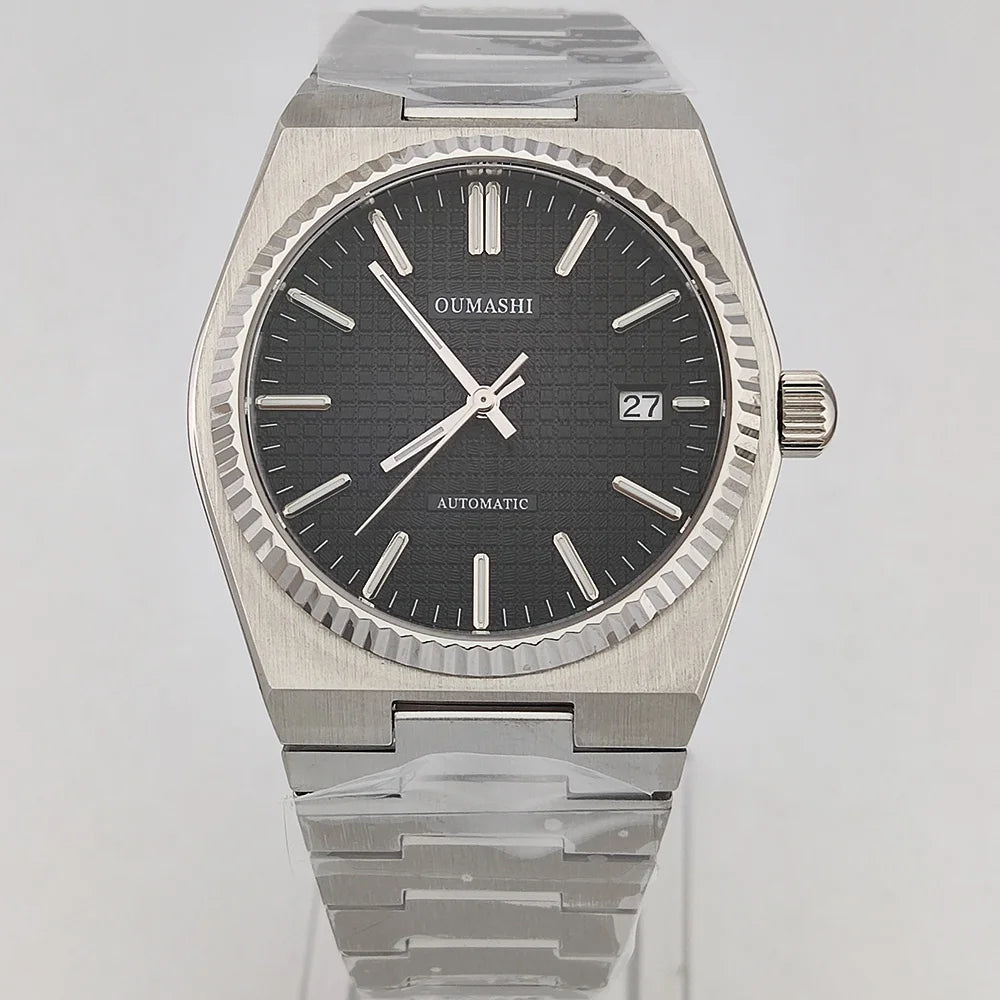 NEW WATCH player's NH35 Fashion Men's Automatic Mechanical Watch Luxury Sapphire AR Coating Stainless Steel Waterproof 10 Bar