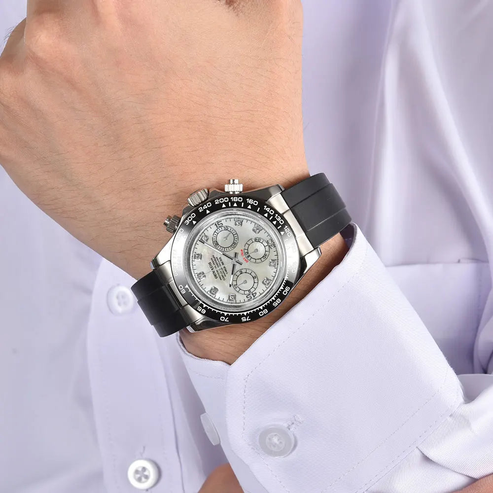 VK63 watches 39.3mm Luxury Watch Men's Chronograph New Men's watch Business Watch Men's VK63 Men's Chronograph Waterproof 10ATM