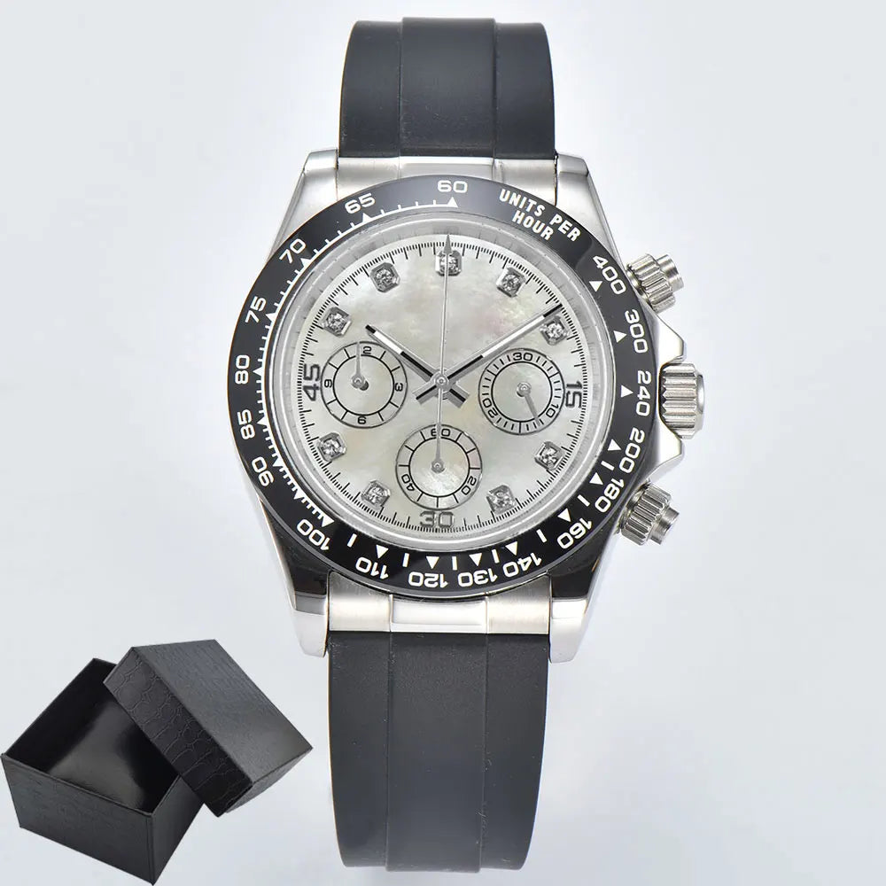 VK63 watches 39.3mm Luxury Watch Men's Chronograph New Men's watch Business Watch Men's VK63 Men's Chronograph Waterproof 10ATM
