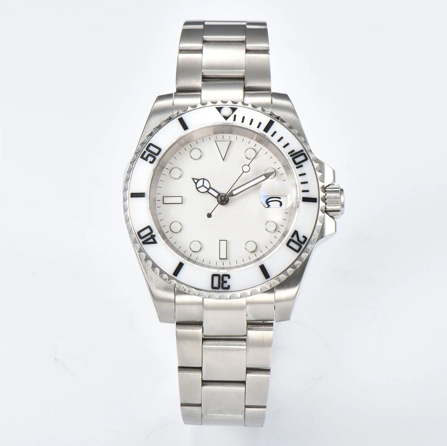 NH35 WATCH luxury Men Mechanical Wristwatch 41mm Stainless Steel Men Watch NH35 Sapphire Glass Men Watches reloj
