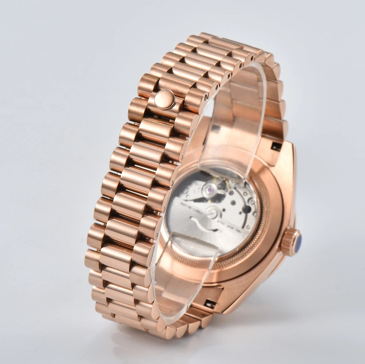 39mm Men's watch 8285 Watch Chocolate Dial Stainless Steel sapphire Glass Men's Automatic Watch 10bar Waterproof miyota 8285