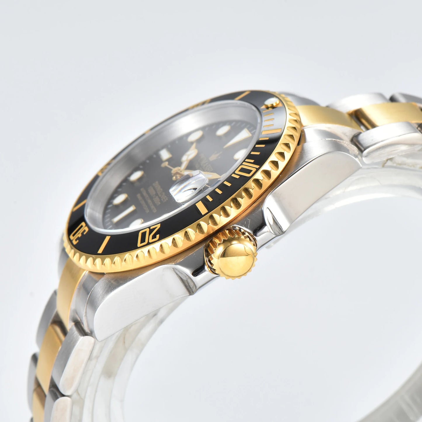 OUMASHI Yacht Watch 40MM Luxury automatic mechanical watch NH35 Automatic Dating Sport Diving c3 watch for men