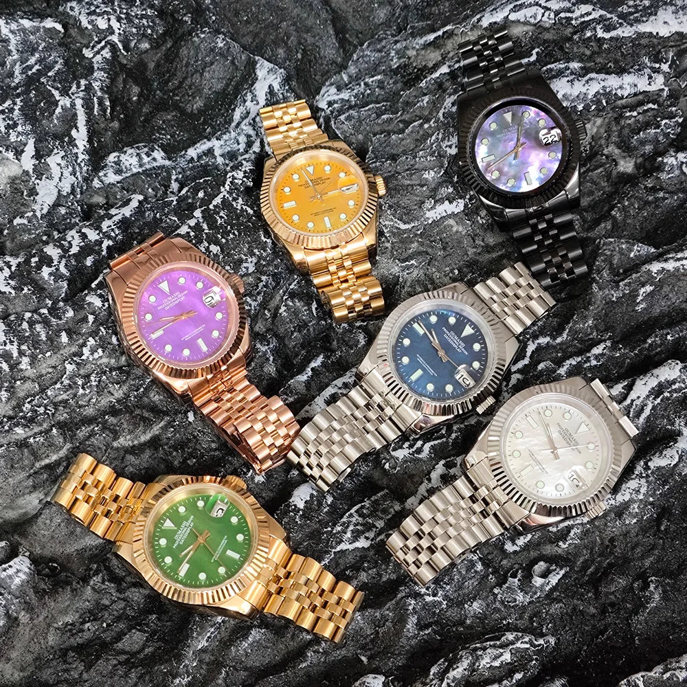 Watches man NH35A Model Watch 39mm/36mm Shell Men's watch for NH35 movement watch Date sapphire glass Waterproof 10ATM