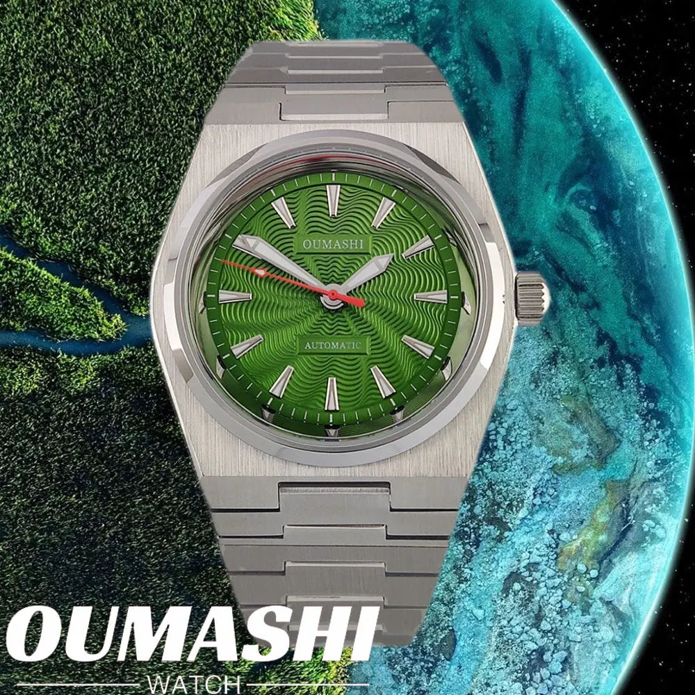 39.5mm Men's Watch Automatic Mechanical Watches NH35 Movement Sapphire Glass Waterproof Crown Watch modification Fashion Watch