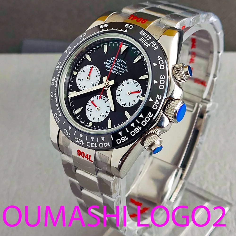 watch VK63 39.3mm Luxury Watch Men's Chronograph New Men's watch Business Watch Men's VK63 Men's Chronograph Waterproof 10ATM
