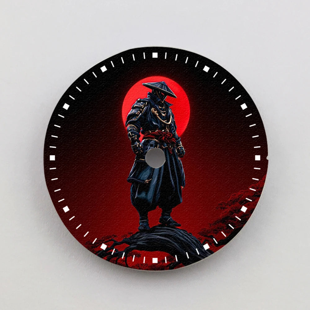 28.5mm Watch Dial nh35 Dial Custom Pattern Dial Color Printing nh35 Watch Face Fit NH35/36 Movement Watch Parts