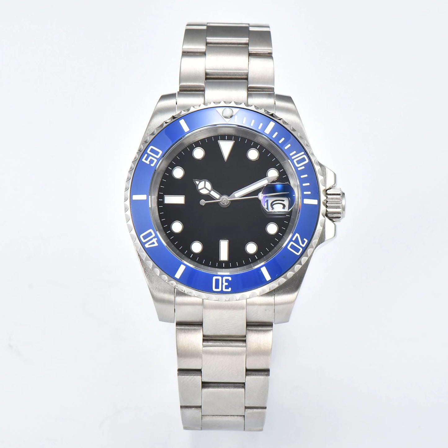 NH35 WATCH luxury Men Mechanical Wristwatch 41mm Stainless Steel Men Watch NH35 Sapphire Glass Men Watches reloj