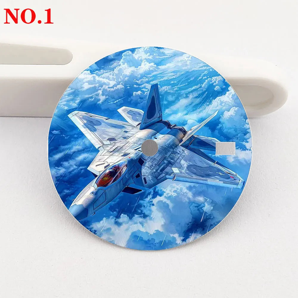 28.5mm Creative Watch Dial Suitable for NH35/36 Movement NH35 Watch Modification Accessories Custom LOGO Dial