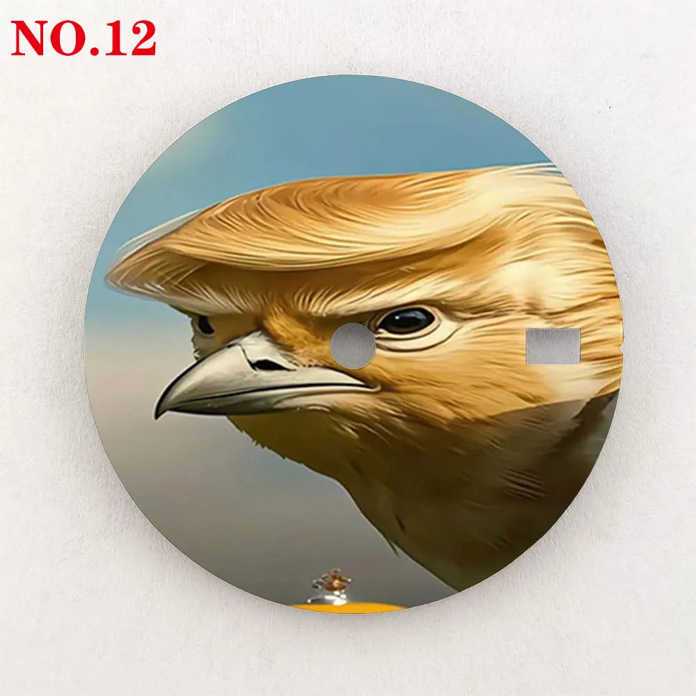 28.5mm Customized dial NH35 dial Creative color-printed series dial is suitable for NH35/36 movement watch accessories