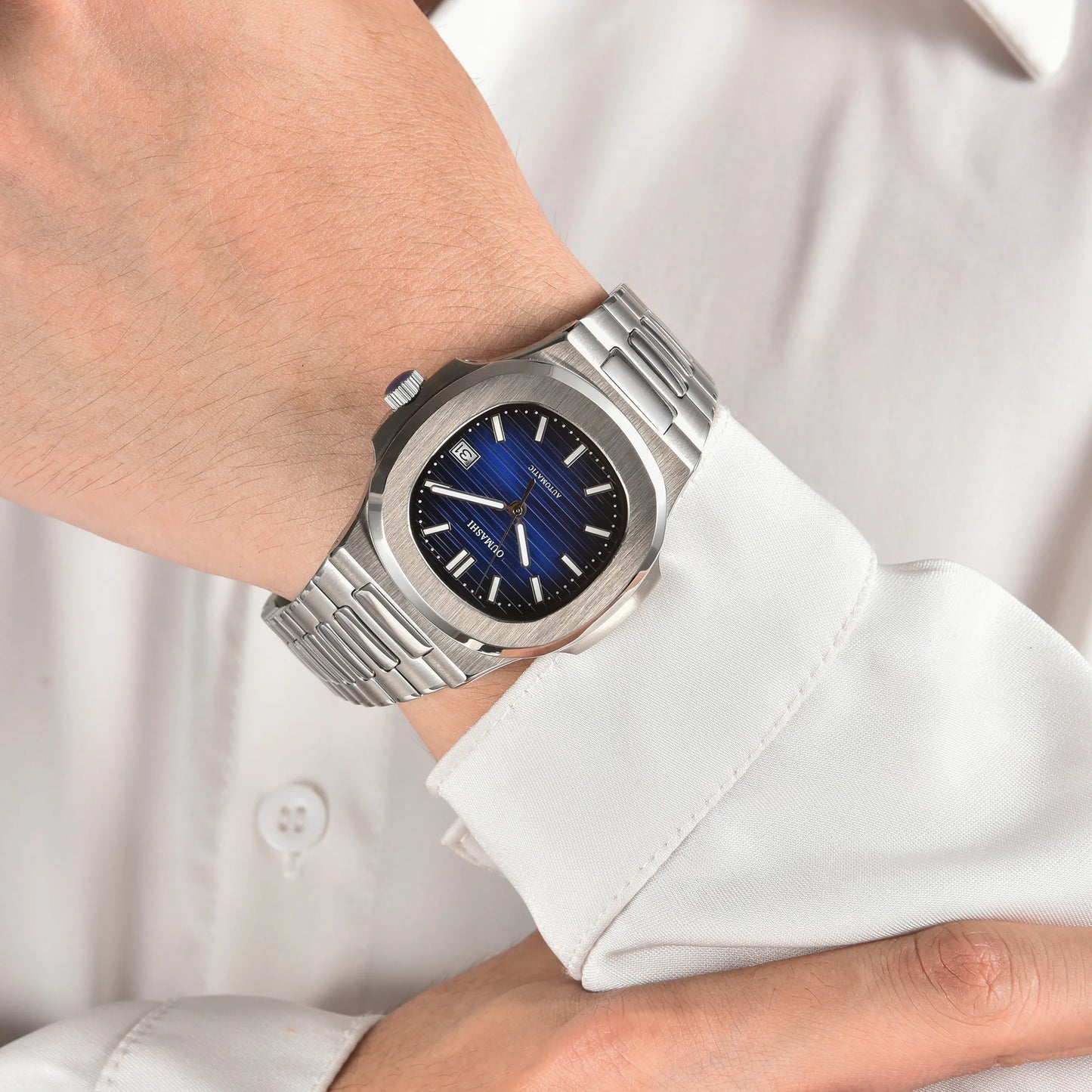 NH35A Watch 43mm Men's Watch Automatic Mechanical Watch 316L Stainless steel sapphire glass shell waterproof watch 10ATM