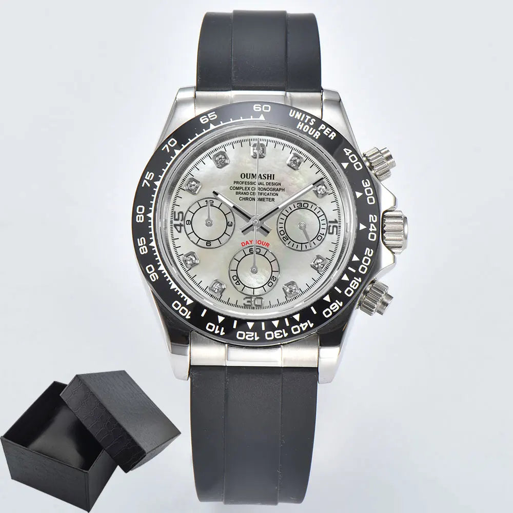 VK63 watches 39.3mm Luxury Watch Men's Chronograph New Men's watch Business Watch Men's VK63 Men's Chronograph Waterproof 10ATM