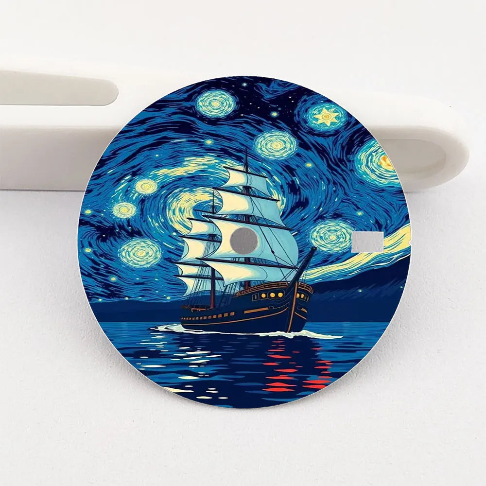 Voyage under the Starry Sky 28.5mm dial NH35 dial Creative color-printed dial is suitable for NH35/36 movement watch accessories