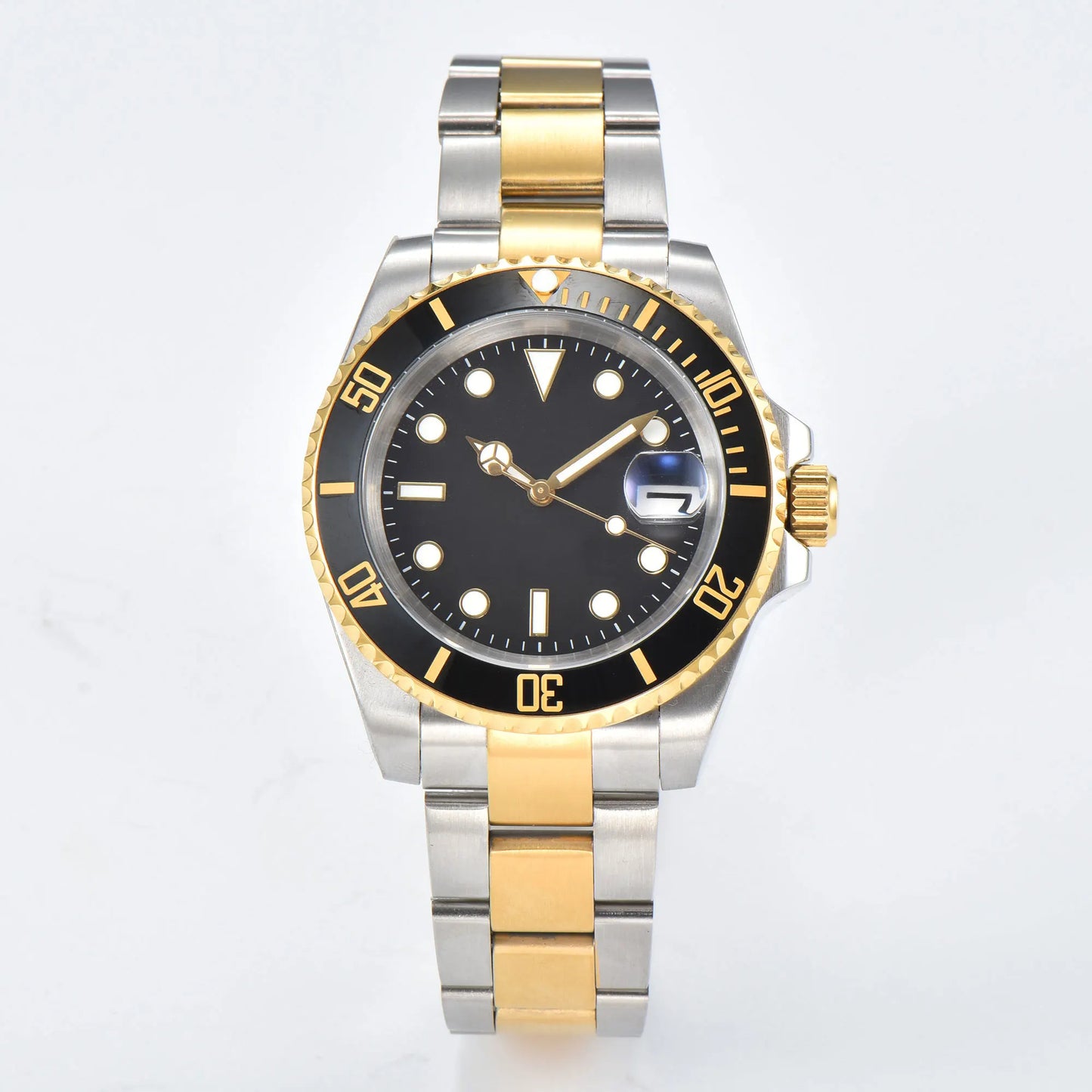 OUMASHI Yacht Watch 40MM Luxury automatic mechanical watch NH35 Automatic Dating Sport Diving c3 watch for men