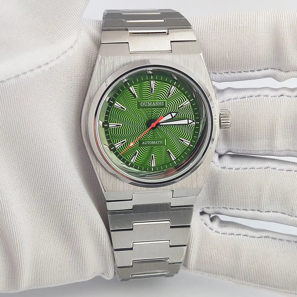 39.5mm Men's Watch Automatic Mechanical Watches NH35 Movement Sapphire Glass Waterproof Crown Watch modification Fashion Watch