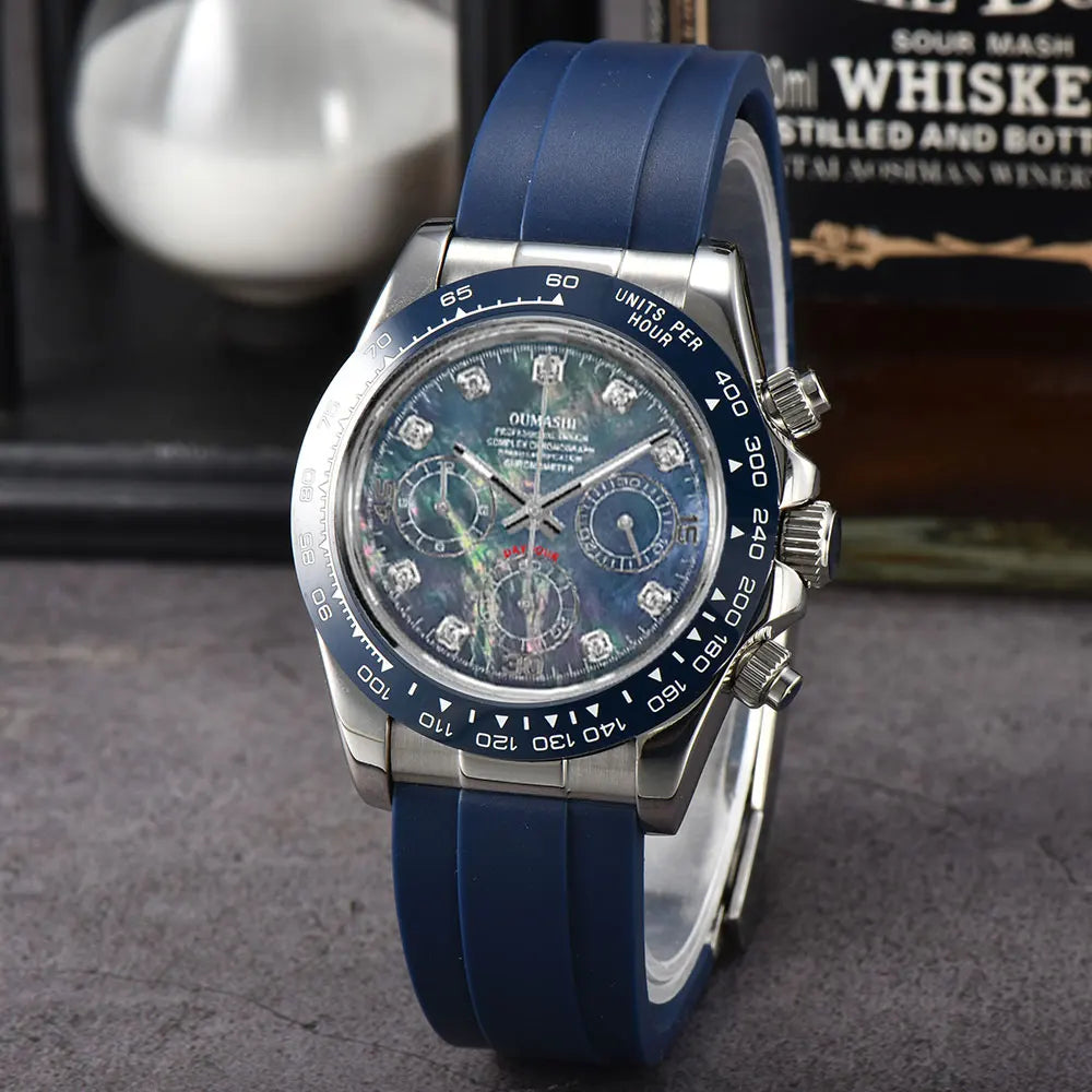 VK63 watches 39.3mm Luxury Watch Men's Chronograph New Men's watch Business Watch Men's VK63 Men's Chronograph Waterproof 10ATM