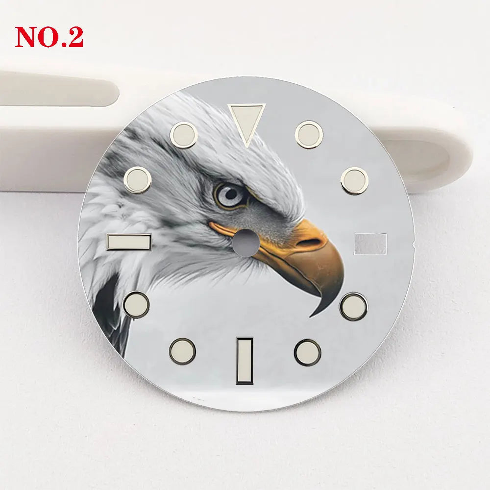 28.5mm Customized dial NH35 dial Creative color-printed series dial is suitable for NH35/36 movement watch accessories