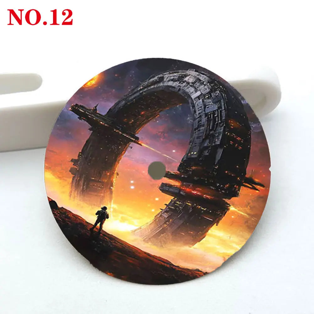 28.5mm watch dial NH35 dial astronaut custom dial color printing watch components compatible with NH35/36 movement