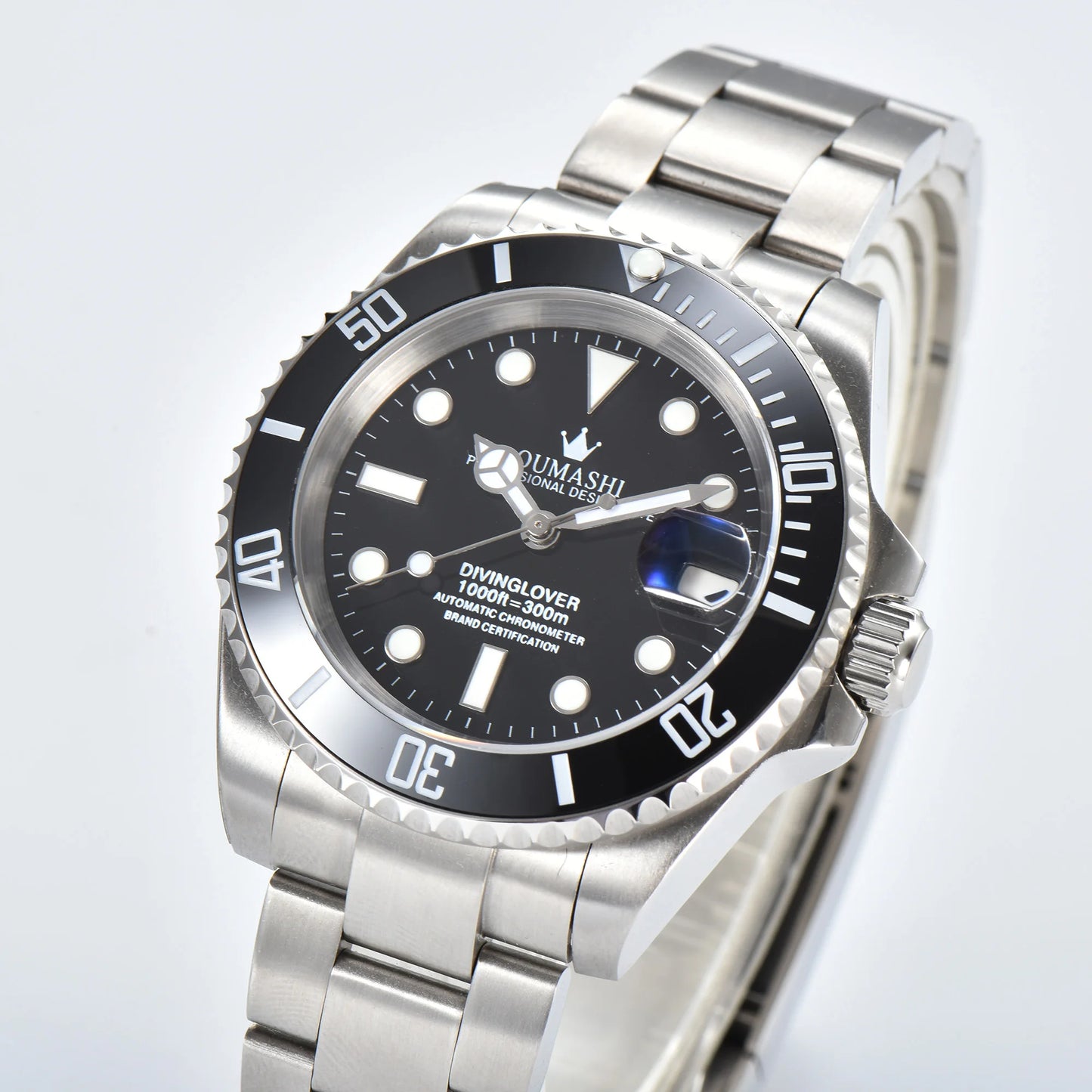 NH35 WATCH luxury Men Mechanical Wristwatch 41mm Stainless Steel Men Watch NH35 Sapphire Glass Men Watches reloj