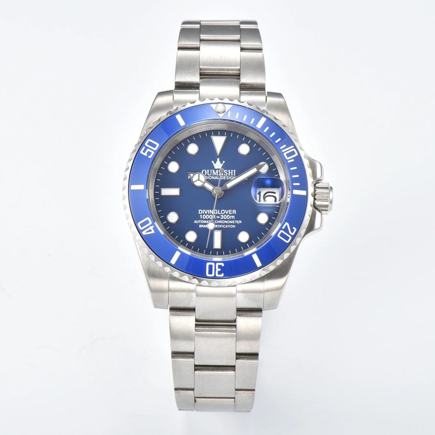 NH35 WATCH luxury Men Mechanical Wristwatch 41mm Stainless Steel Men Watch NH35 Sapphire Glass Men Watches reloj