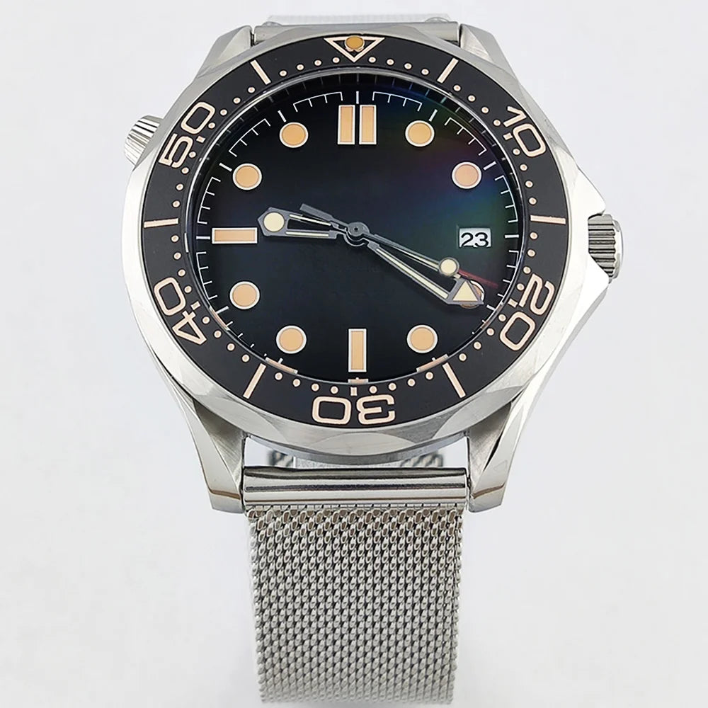 OUMASHI 007 best selling 42mm ceramic bezel waterproof Super luminous sapphire glass NH35 automatic Men's Diving Watch Reloj