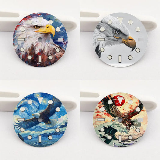 28.5mm Customized dial NH35 dial Creative color-printed series dial is suitable for NH35/36 movement watch accessories