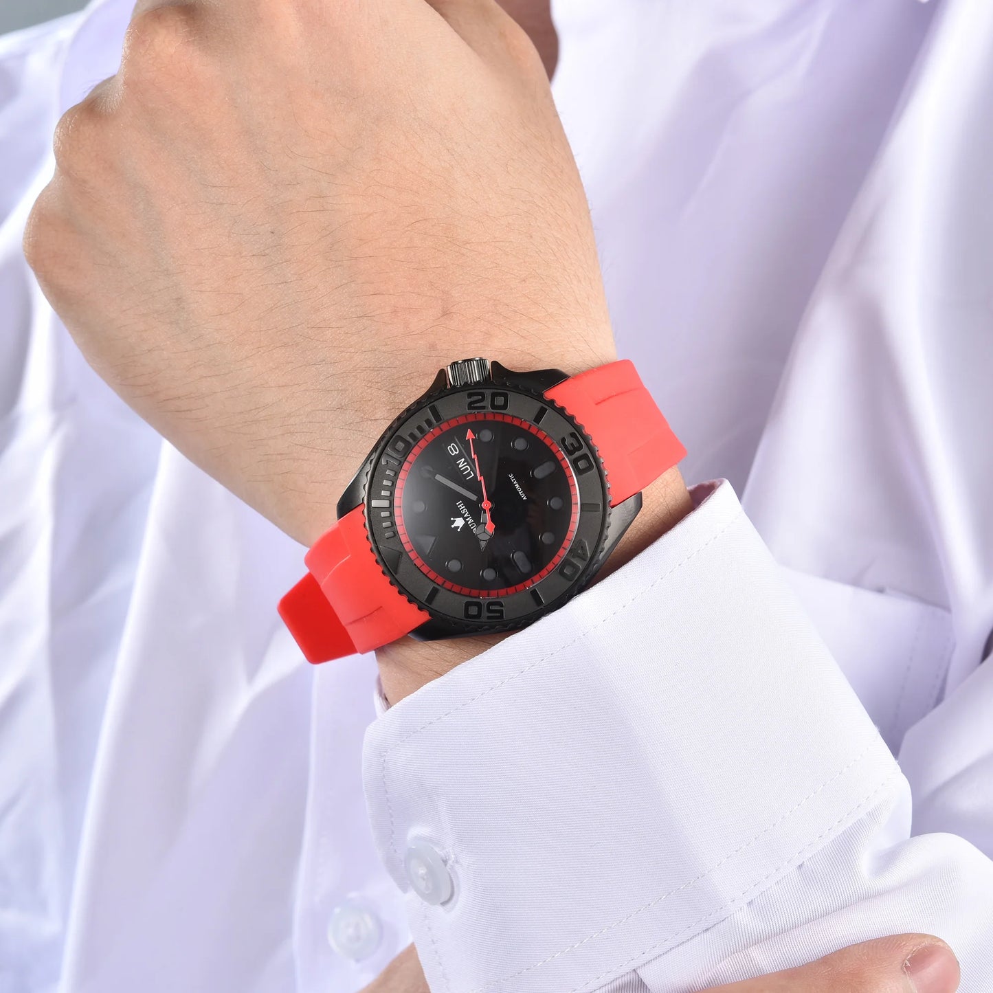 Luxury Watches Men 41.5mm SKX007 NH36 Automatic Mechanical Watch Sapphire Mirror Waterproof Stainless Steel Diving