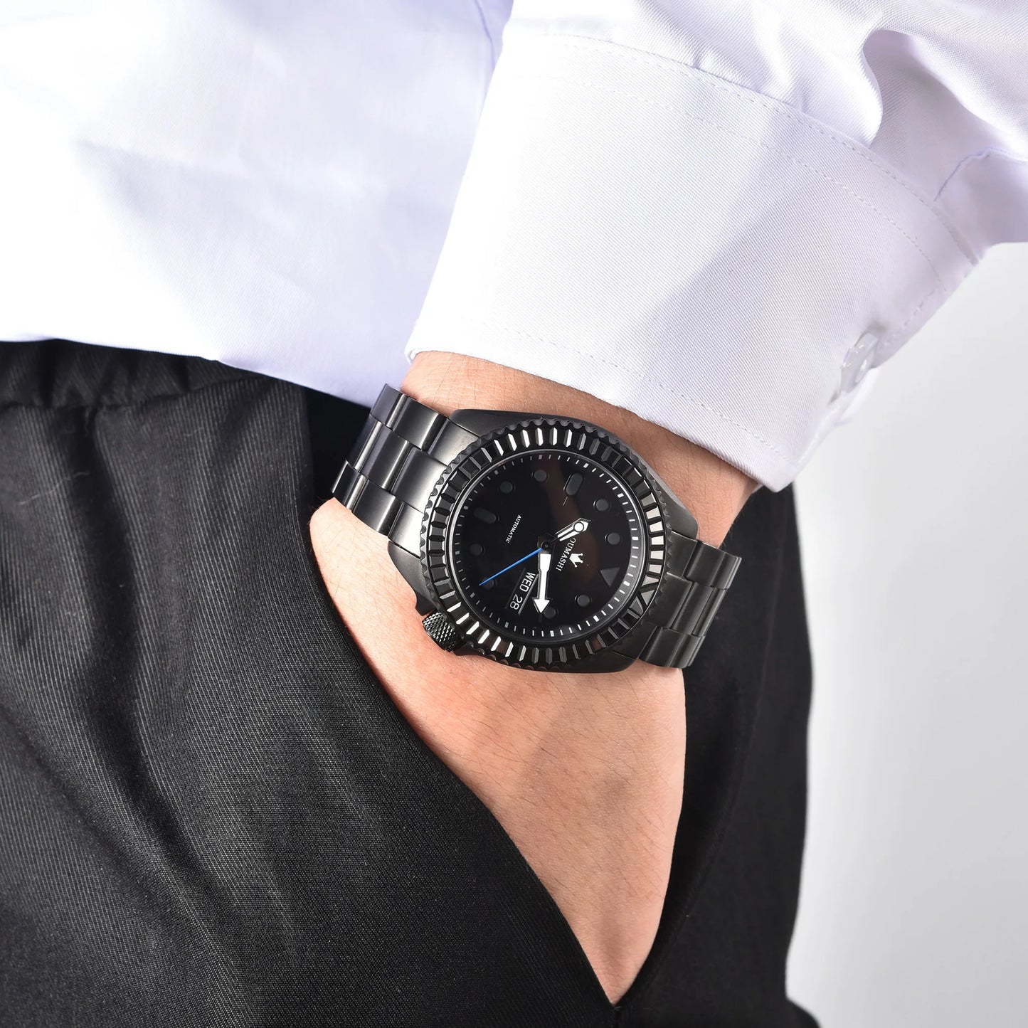 Luxury SKX007 Watch C3 Luminous 316L sapphire crystal 10ATM waterproof NH36A automatic men mechanical watch NH35