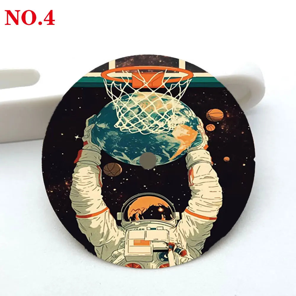 28.5mm watch dial NH35 dial astronaut custom dial color printing watch components compatible with NH35/36 movement
