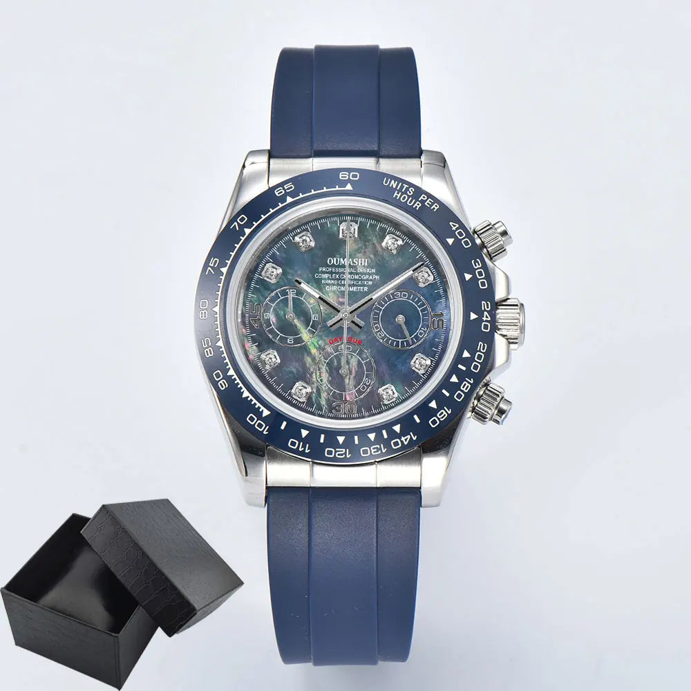 VK63 watches 39.3mm Luxury Watch Men's Chronograph New Men's watch Business Watch Men's VK63 Men's Chronograph Waterproof 10ATM