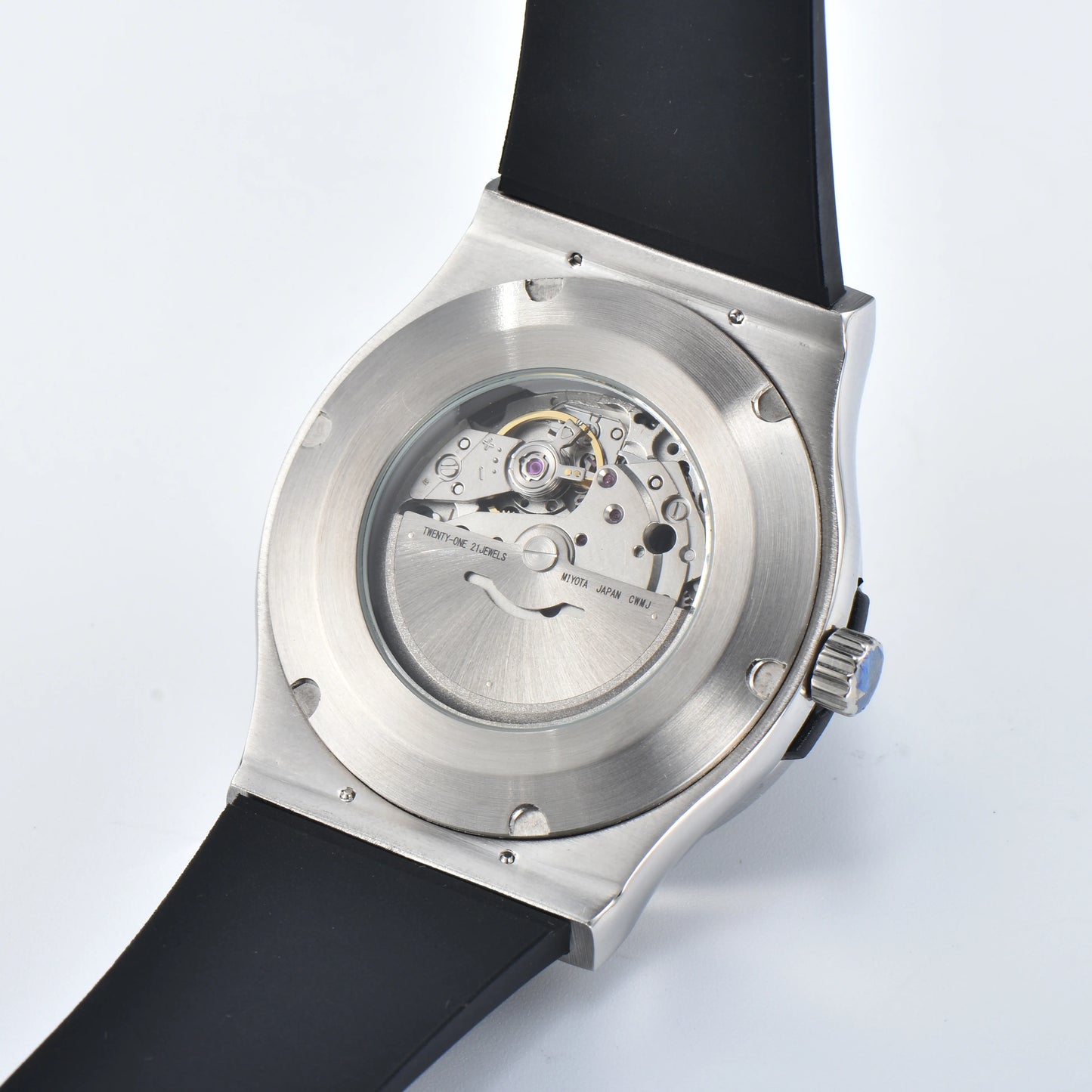 Luxury MITOTA8215 44.5mm Light Style Mechanical Watch 316L Stainless Steel Luminous Automatic Mechanical Waterproof Watch 10BRA