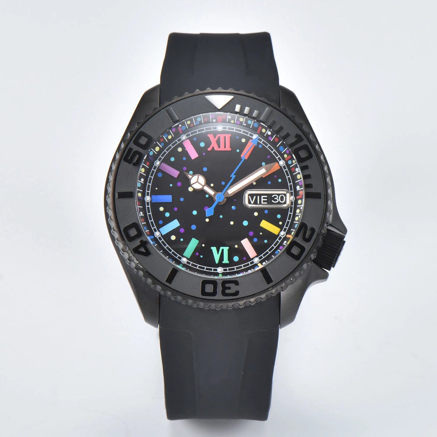 Luxury Watches Men 41.5mm SKX007 NH36 Automatic Mechanical Watch Sapphire Mirror Waterproof Stainless Steel Diving