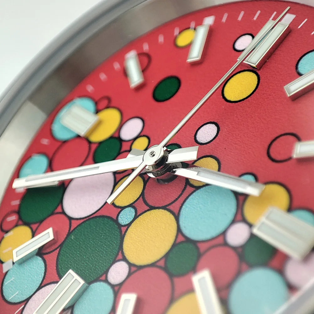 36mm/39mm Men's and women watches color bubble watch NH35 Mechanical watch sapphire glass waterproof watch rubber bracelet 20mm