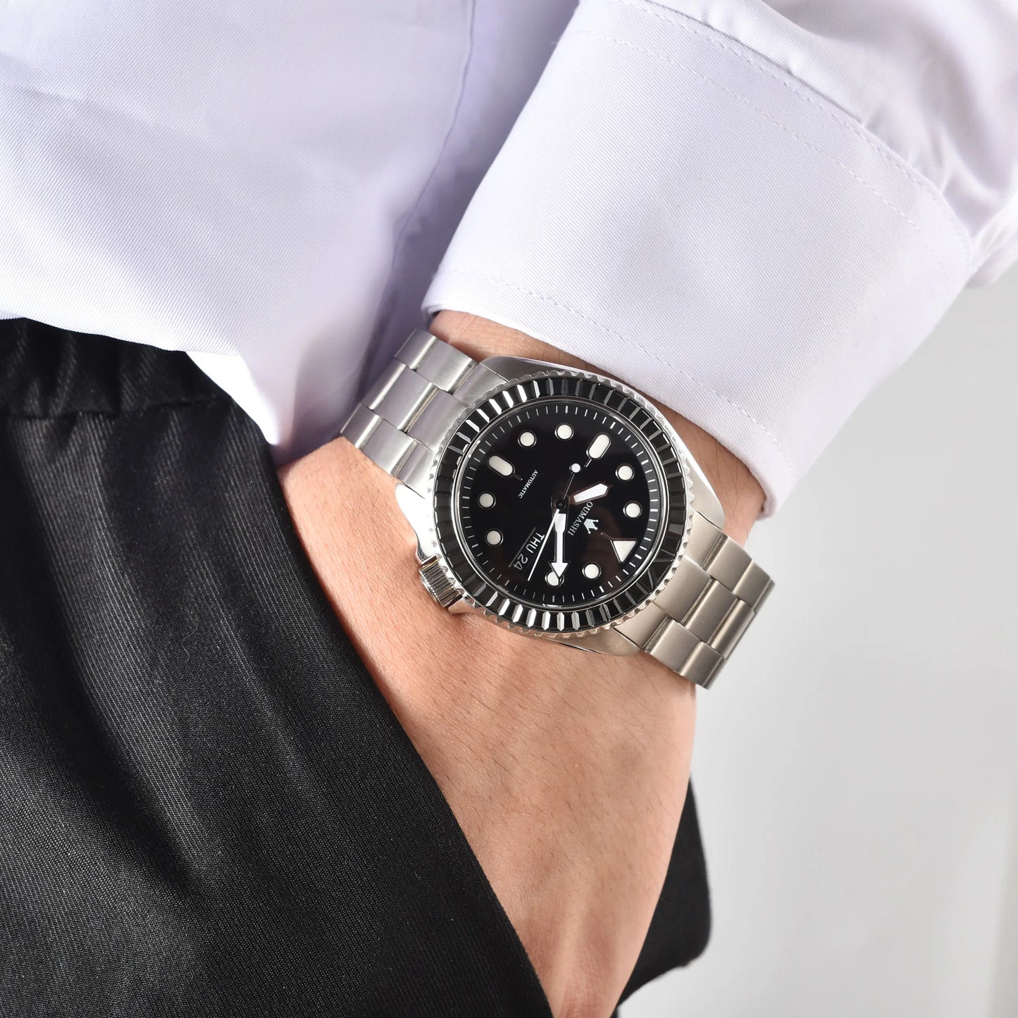 Luxury SKX007 Watch C3 Luminous 316L sapphire crystal 10ATM waterproof NH36A automatic men mechanical watch NH35