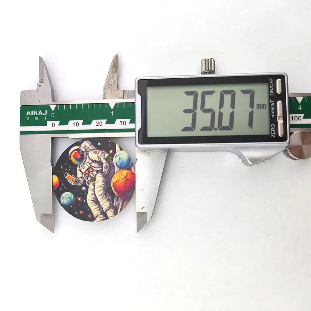 Astronaut element 35mm dial NH35 dial Creative color-printed series dial is suitable for NH35/36 movement watch accessories
