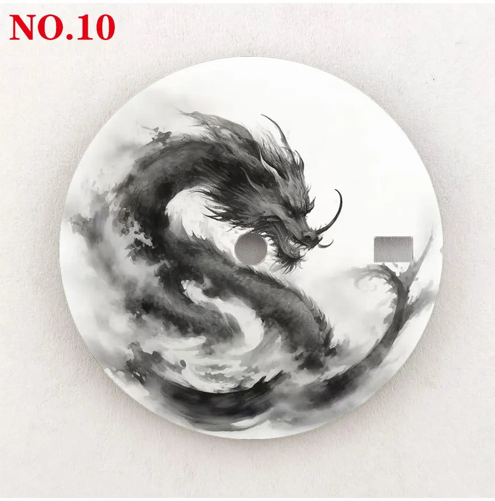 Watch dial 28.5mm NH35 dial  ink-wash painting dial color printing personalized dial suitable for NH35/36 movement