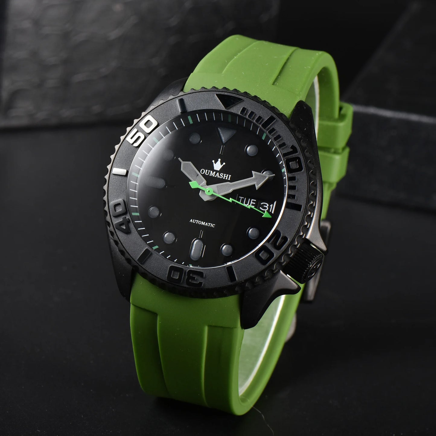 Luxury Watches Men 41.5mm SKX007 NH36 Automatic Mechanical Watch Sapphire Mirror Waterproof Stainless Steel Diving