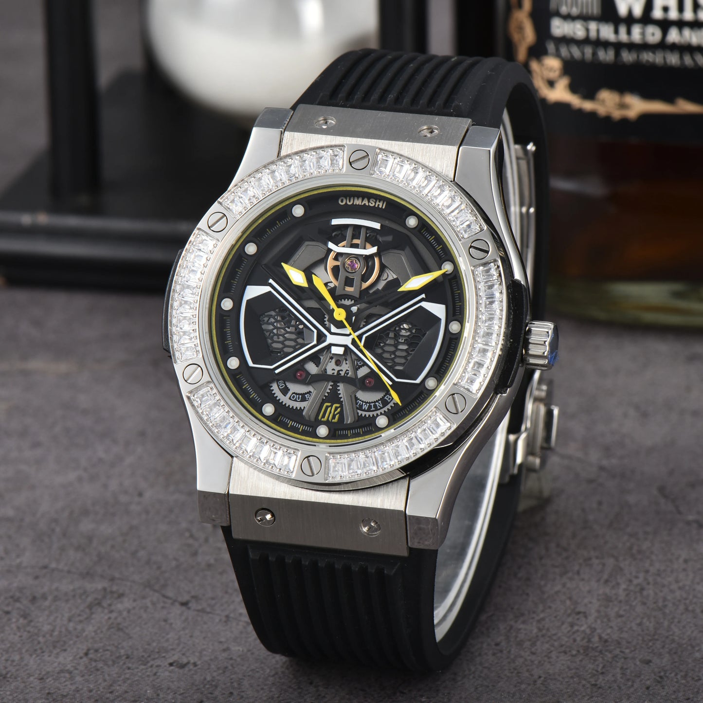 Luxury MITOTA8215 44.5mm Light Style Mechanical Watch 316L Stainless Steel Luminous Automatic Mechanical Waterproof Watch 10BRA